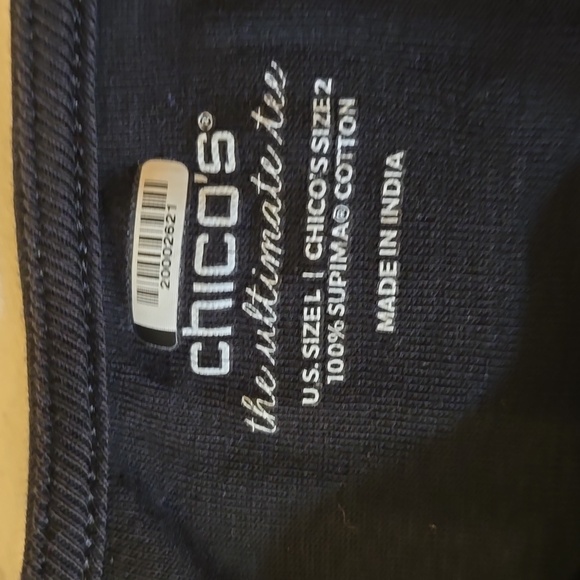 4 Chico's Cotton Shirts - Picture 6 of 9